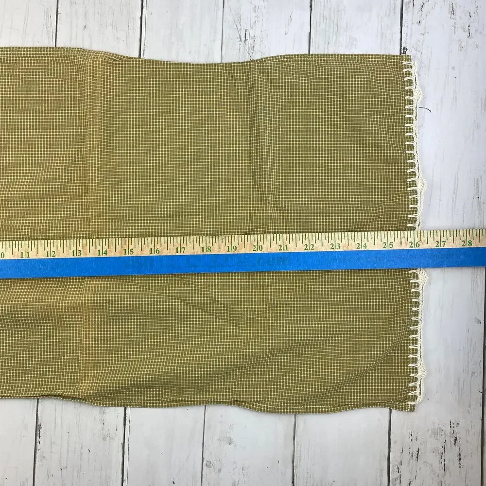 VTG 3d Crocheted Veggie & Fruit Green Edge Kitchen Hand Tea Towels - Picture 6 of 10